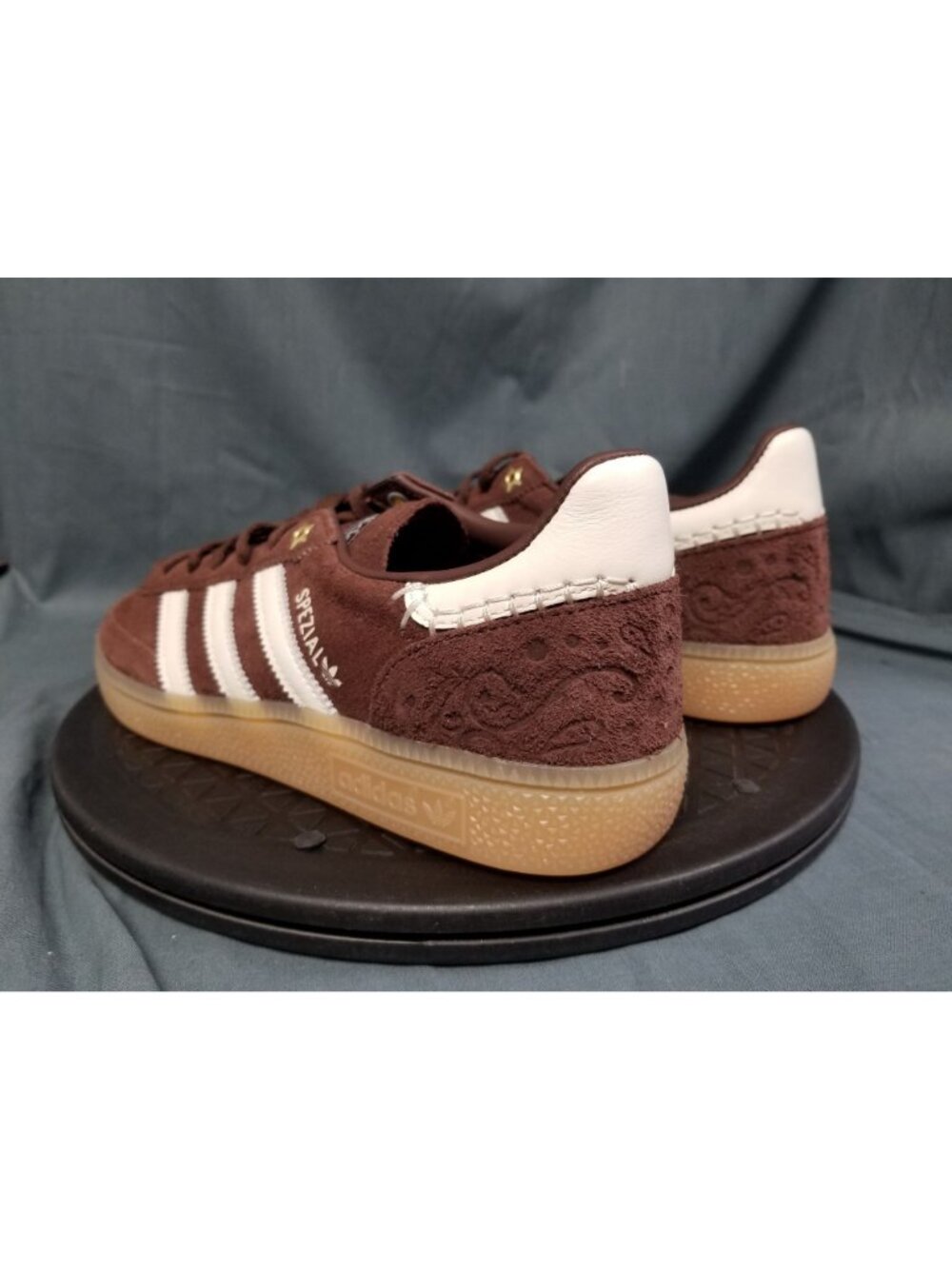 Adidas Handball Spezial Auburn Off White Gum JQ4489 Women's Size 8.5 NEW NO BOX - Picture 6 of 11